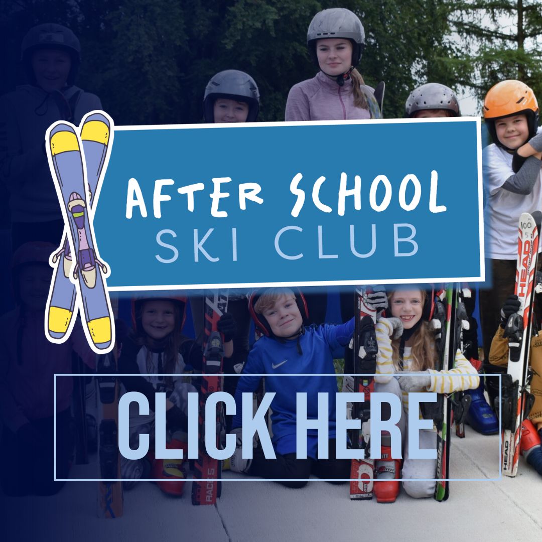 Friday After School Ski Club Button