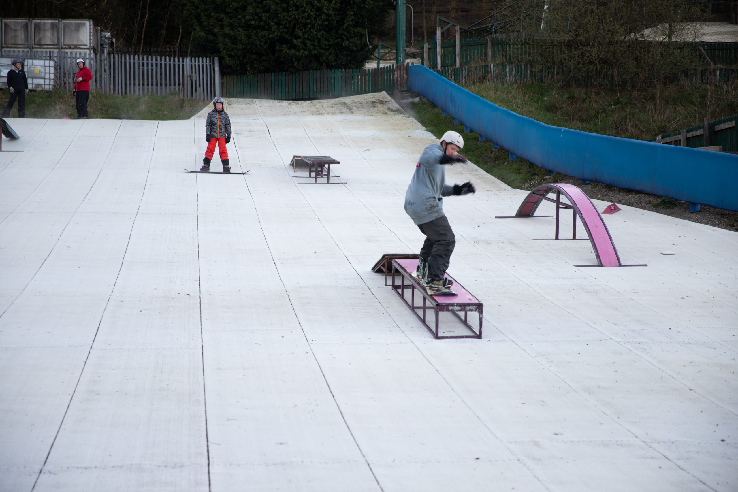 Recreational Snowboarding at The Hill