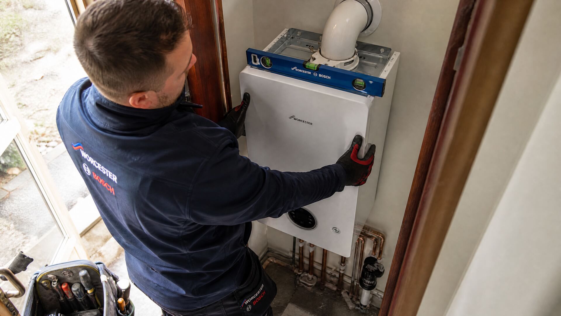Heating controls installation