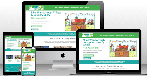 Web design Service for the Wanborough Show